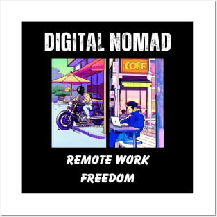 Digital Nomad Freedom Posters and Art